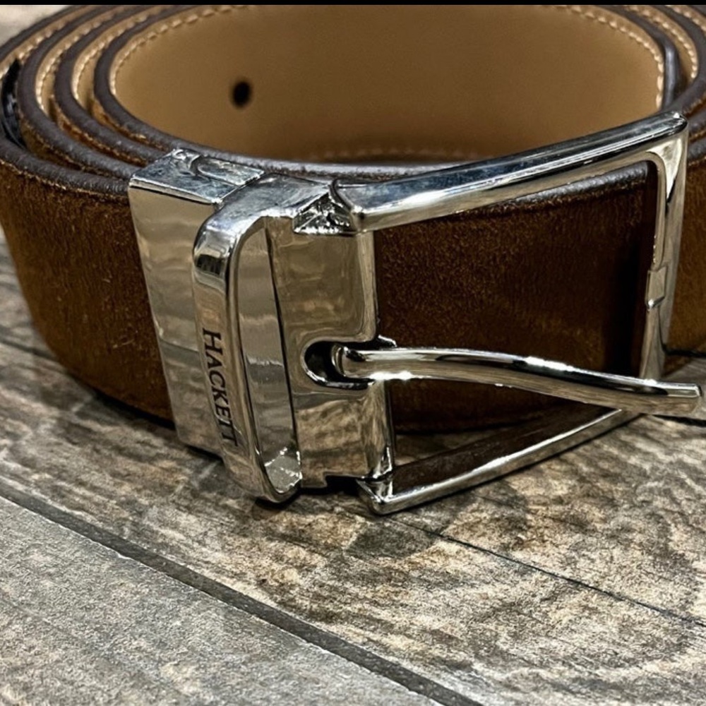 Hackett London Leather Belt